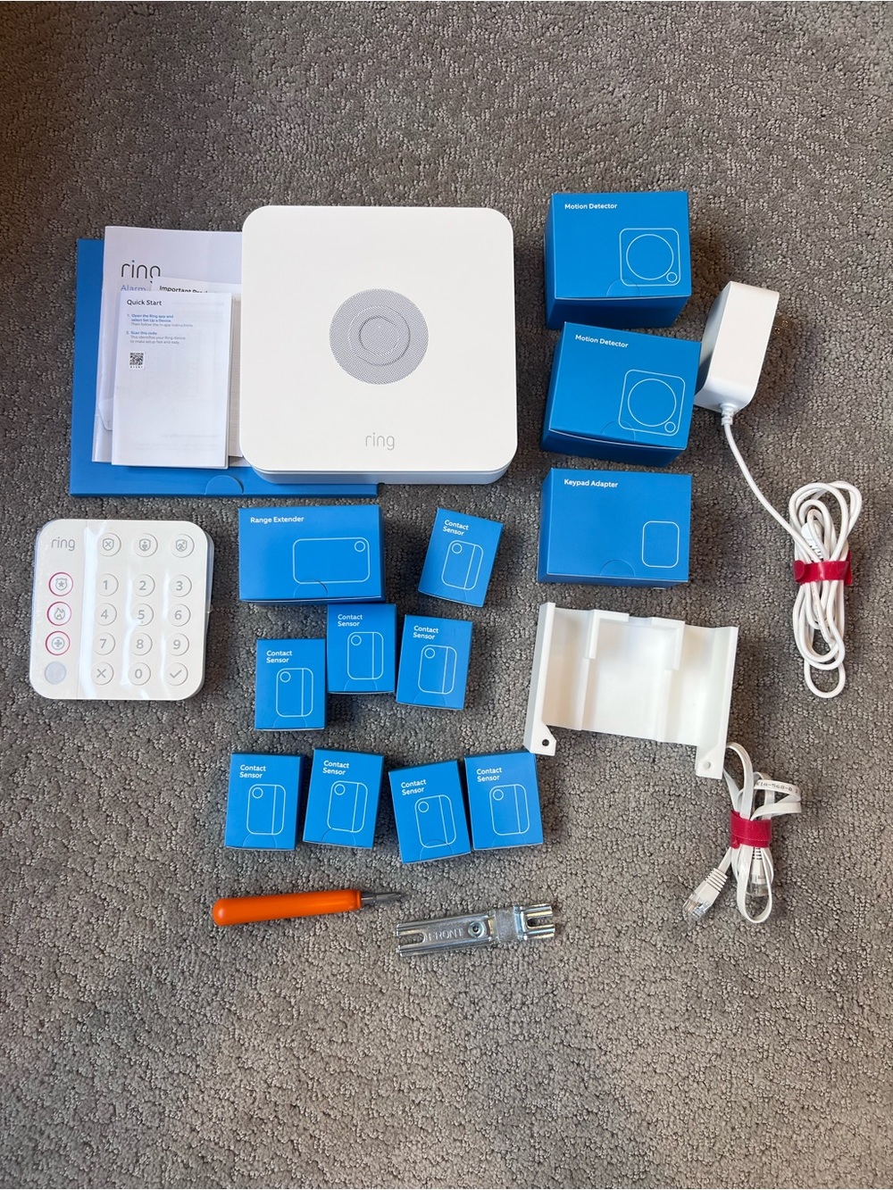 Ring Alarm Security System Bundle Brand New